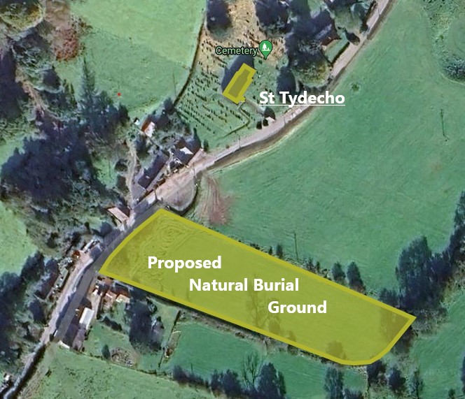 Natural Burial Ground location plan